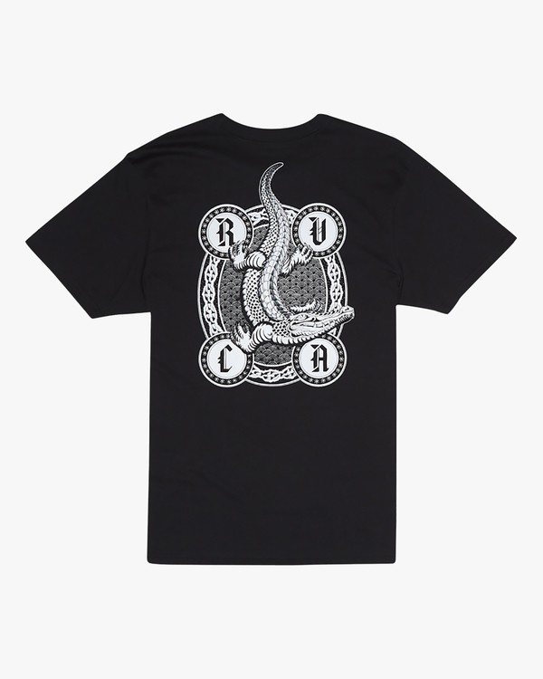 0 Benjamin Jeanjean Croco - T-Shirt for Men Black S1SSSFRVP0 RVCA