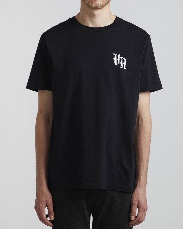 2 Benjamin Jeanjean Croco - T-Shirt for Men Black S1SSSFRVP0 RVCA