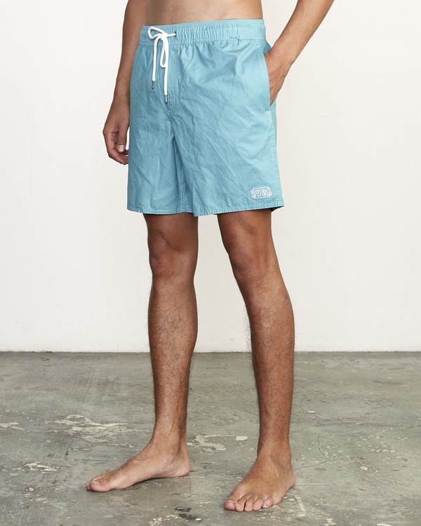3 Opposites 17" - Elastic Waist Shorts for Elastic Waist Shorts  S1VORBRVP0 RVCA