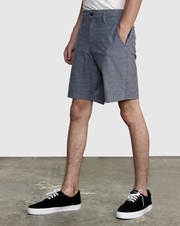 3 All Time Coastal Solid 19" - Hybrid Short / Board Shorts for Men  S1WKRFRVP0 RVCA