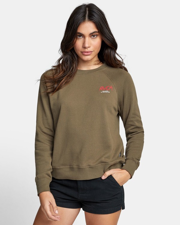 0 Parker - Sweatshirt pour Femme  S3CRRARVP0 RVCA