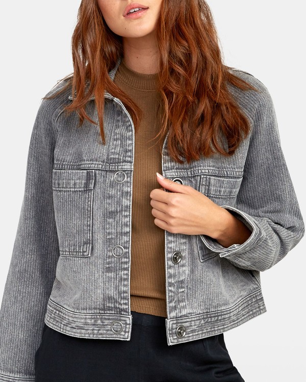 2 Kelton  - Chaqueta vaquera para Mujer  S3JKRARVP0 RVCA
