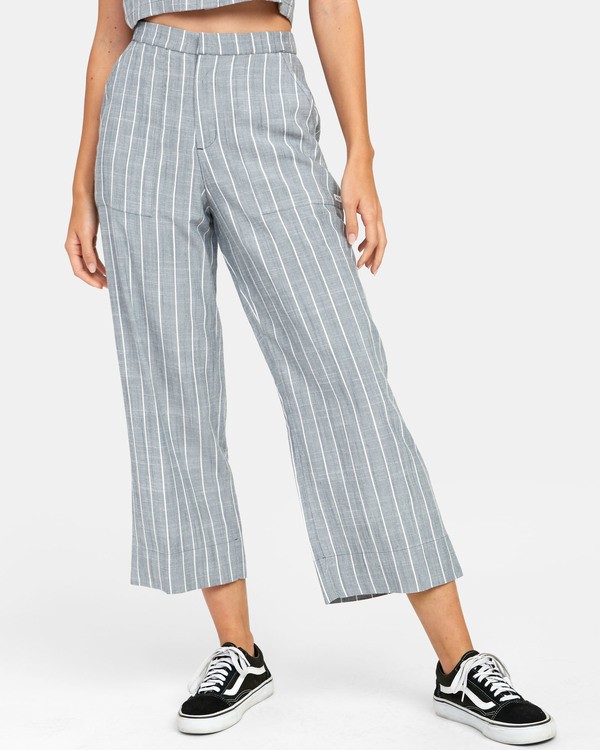 2 Gratitude - Pantalon pour Femme Bleu S3PTRHRVP0 RVCA