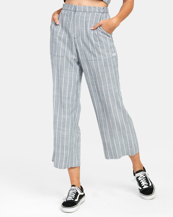 3 Gratitude - Pantalon pour Femme Bleu S3PTRHRVP0 RVCA