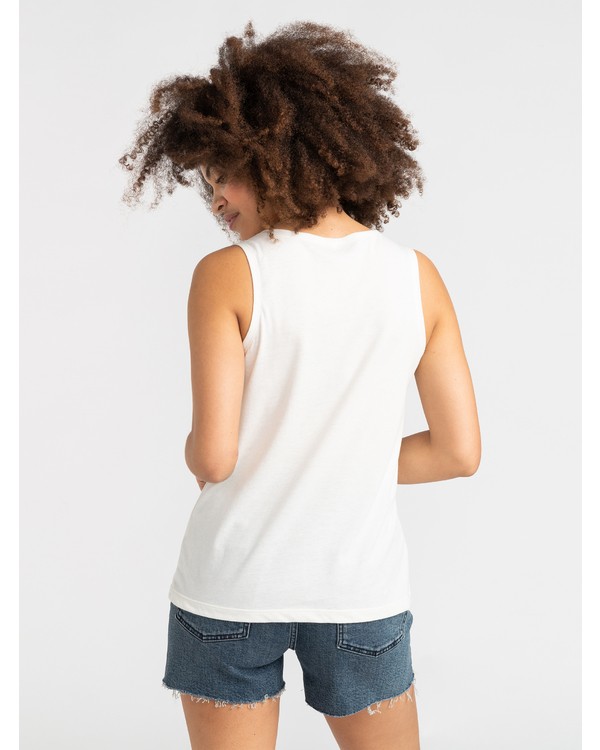 1 Benjamin Jeanjean Alohatiger - T-Shirt pour Femme Blanc S3SGRCRVP0 RVCA