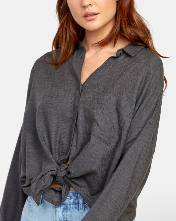 2 Habit - Chemise plaid pour Femme  S3SHRARVP0 RVCA