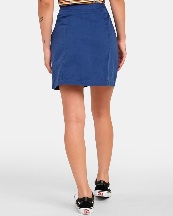 1 Oconnor - Rock für Damen Blau S3SKRBRVP0 RVCA