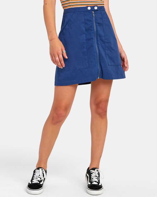 2 Oconnor - Rock für Damen Blau S3SKRBRVP0 RVCA