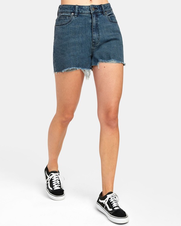 5 Channel - Short pour Femme Bleu S3WKRCRVP0 RVCA