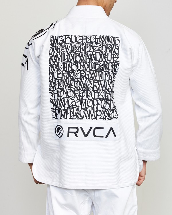 3 RVCA Shoyoroll - Jiu-Jitsu Gi for Men White S4ESRARVP0 RVCA