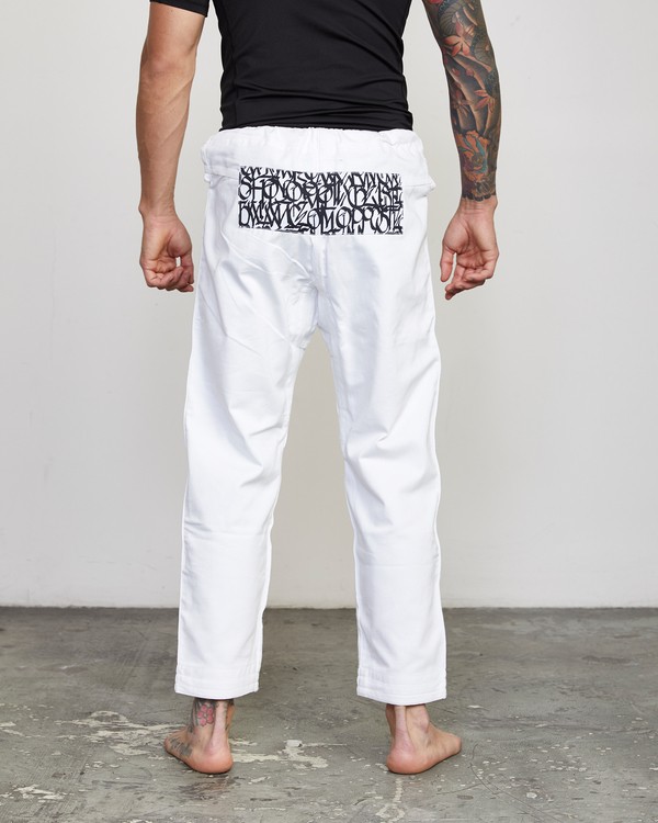 7 RVCA Shoyoroll - Jiu-Jitsu Gi for Men White S4ESRARVP0 RVCA