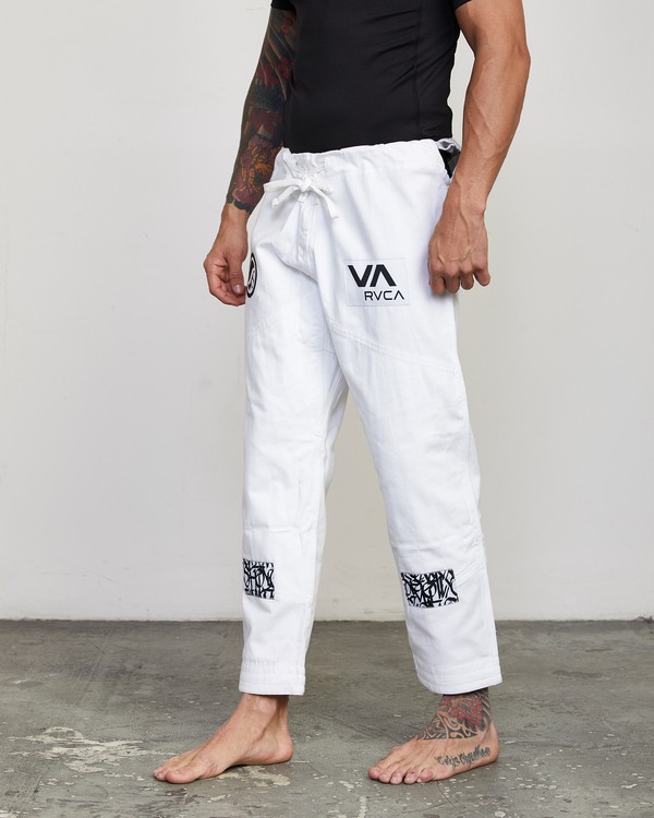 5 RVCA Shoyoroll - Jiu-Jitsu Gi for Men White S4ESRARVP0 RVCA