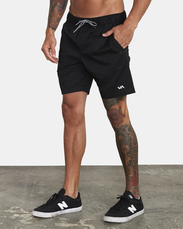 2 Spectrum 18" - Short de sport pour Homme Noir S4WKMERVP0 RVCA