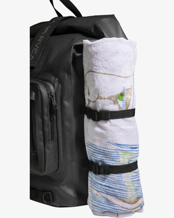 7 Weld Pack - Technical Roll-Top Backpack Black S5BPRBRVP0 RVCA
