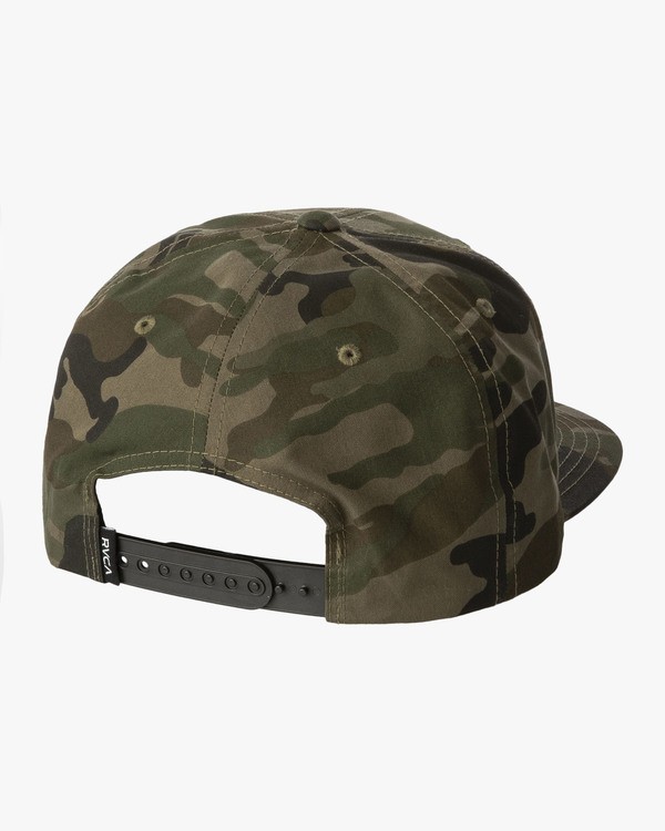 2 VA Patch - Casquette Snapback pour Homme Vert S5CPRPRVP0 RVCA