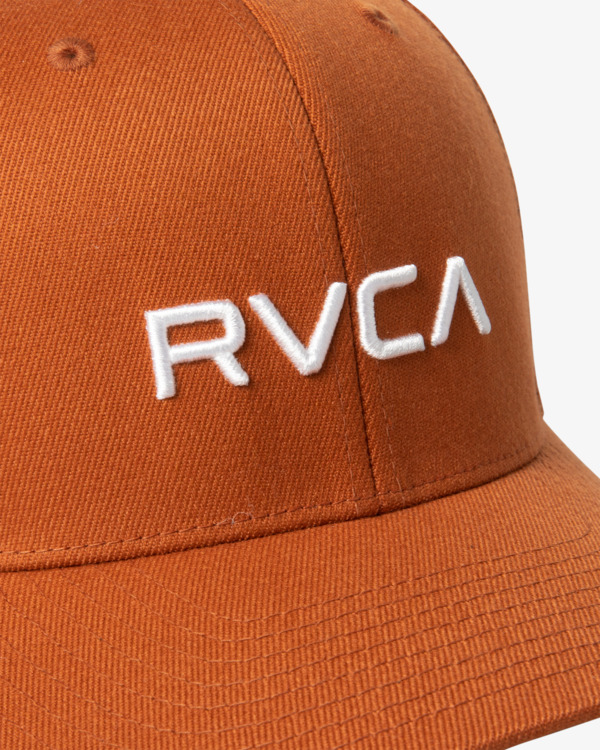 3 RVCA Flex Fit - Flexfit Hat for Men Brown S5CPRSRVP0 RVCA