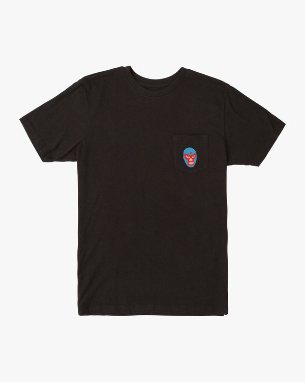 0 Hot Fudge Luchador - T-Shirt for Men  T1SSRFRVS0 RVCA