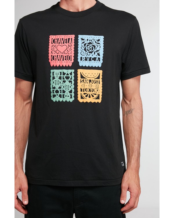 1 Hot Fudge Paper Picado - T-Shirt for Men  T1SSRJRVS0 RVCA