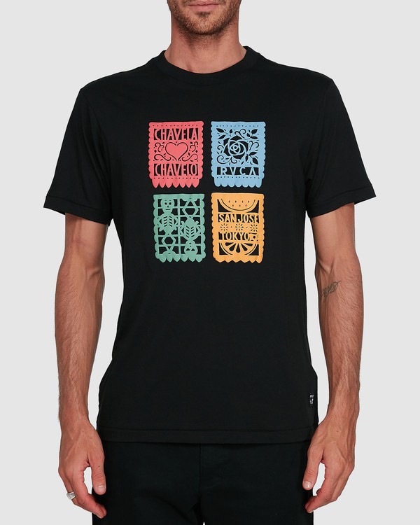 0 Hot Fudge Paper Picado - T-Shirt for Men  T1SSRJRVS0 RVCA