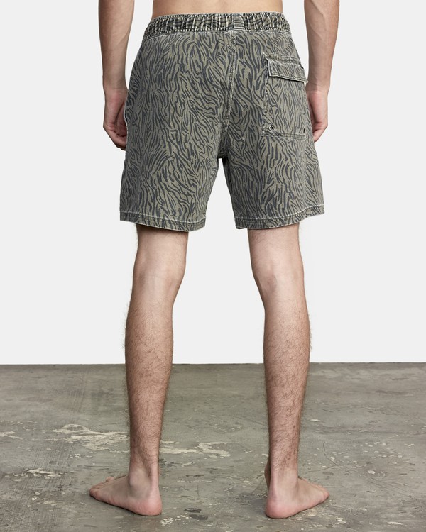 1 Escape Elastic - Swim Shorts for Men Green T1VORERVS0 RVCA