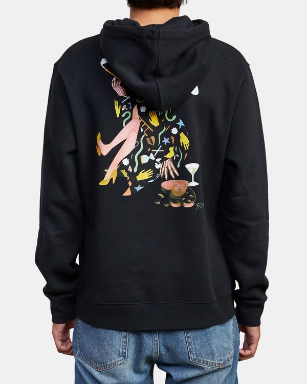 3 Stacey Rozich The Gorgeous Hussy - Sudadera con capucha para Hombre  U1HORCRVF0 RVCA