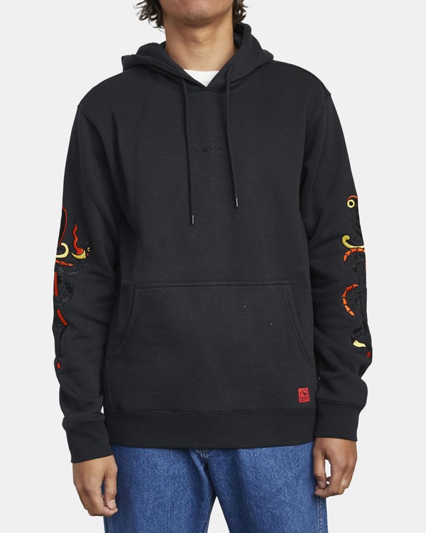 1 Bert Krak Daggers - Sudadera con capucha para Hombre  U1HORDRVF0 RVCA