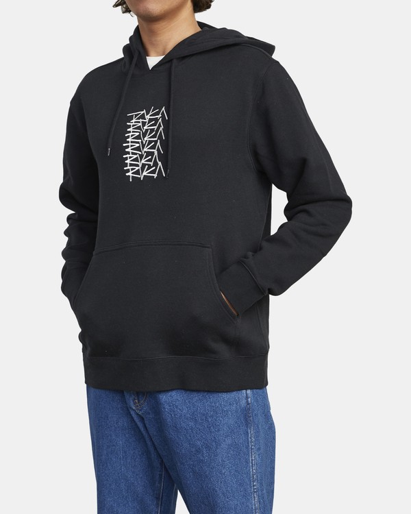 3 MULTI SCRIPT HOODIE  U1HORERVF0 RVCA