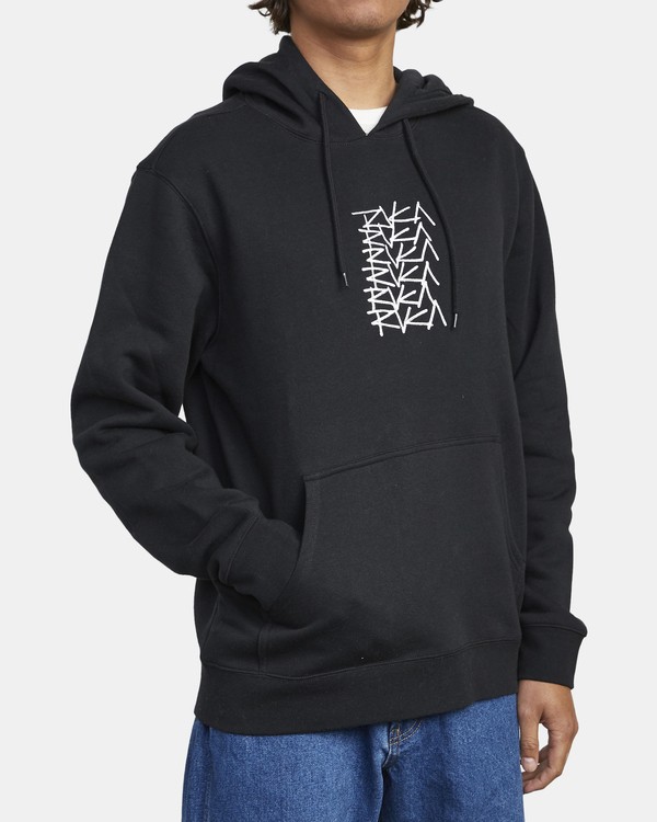 4 MULTI SCRIPT HOODIE  U1HORERVF0 RVCA