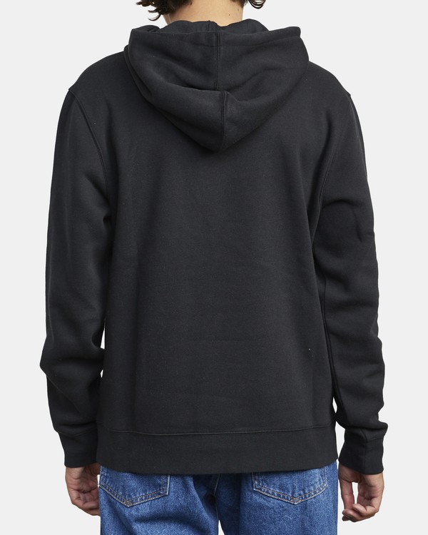 2 Big RVCA - Hoodie for Men Black U1HORFRVF0 RVCA