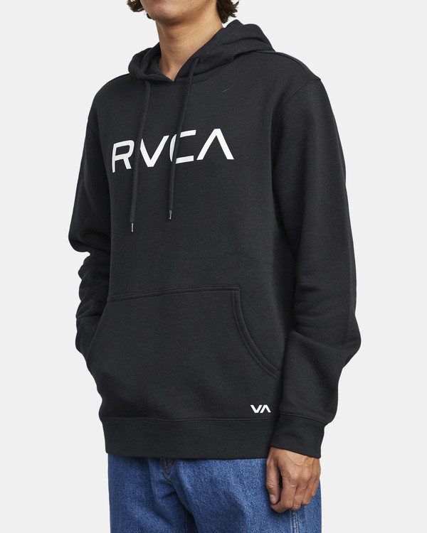 3 Big RVCA - Hoodie for Men Black U1HORFRVF0 RVCA