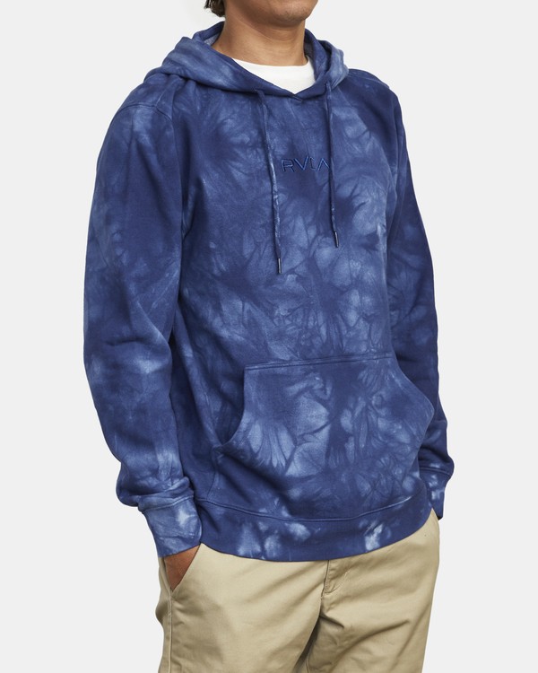 Tie dye hoodie blue hotsell