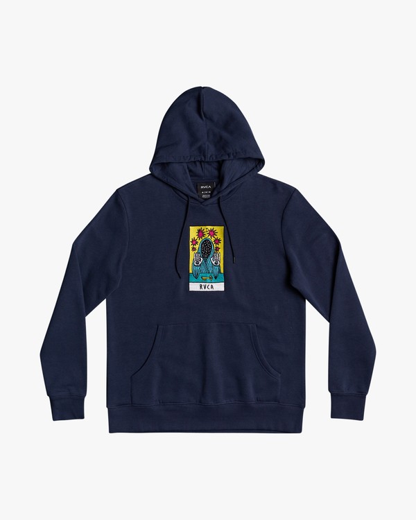 0 Superblast Tarot - Sweat à capuche pour Homme Bleu U1HOSIRVF0 RVCA