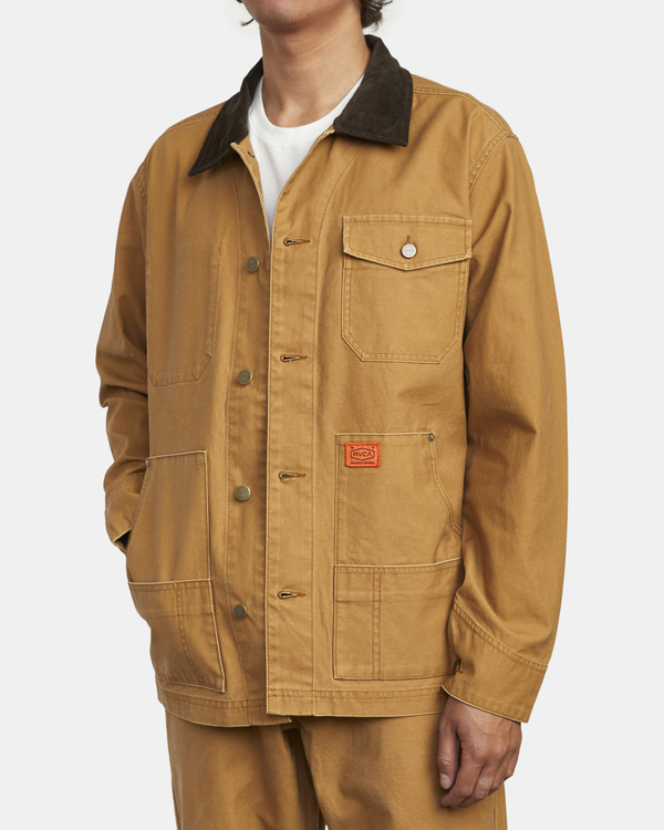 11 Chainmail - Chore Jacket for Men  U1JKRBRVF0 RVCA