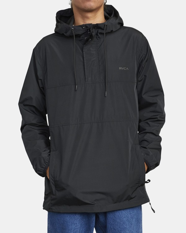 0 Krail - Anorak pour Homme Noir U1JKRMRVF0 RVCA