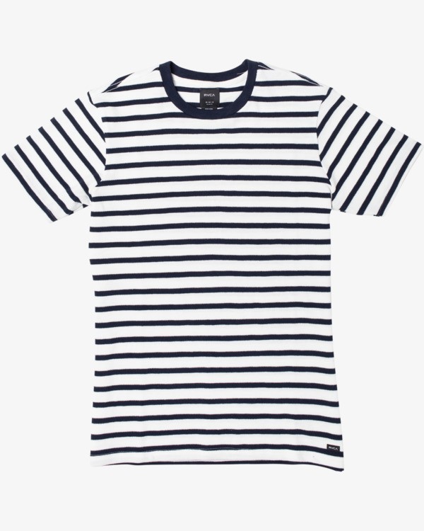 0 Greenwich Stripe - Kurzärmliges Oberteil für Männer  U1KTRDRVF0 RVCA