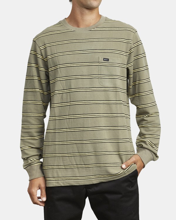 5 Bloom Pique - Long Sleeve Top for Men  U1KTRFRVF0 RVCA