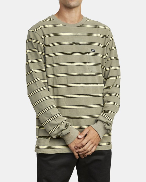 4 Bloom Pique - Long Sleeve Top for Men  U1KTRFRVF0 RVCA