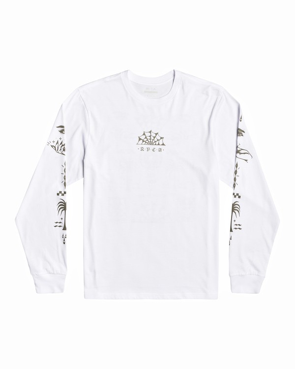 0 Jesse Brown Vision Flash - T-Shirt for Men White U1LSRERVF0 RVCA