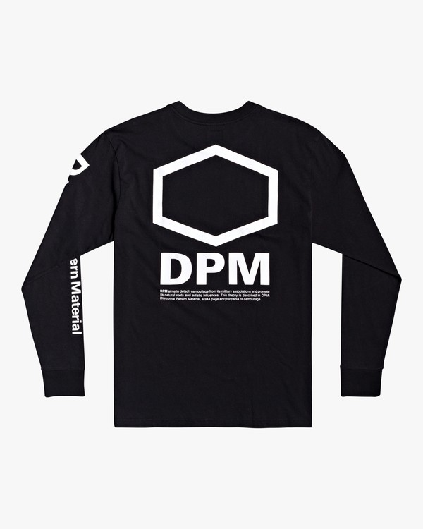 1 DPM Long Sleeve - T-Shirt for Men  U1LSRHRVF0 RVCA