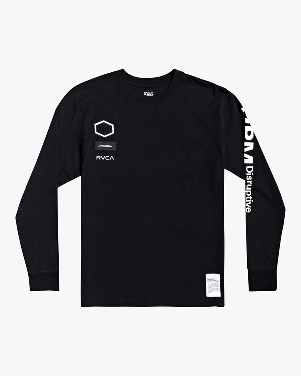 0 DPM Long Sleeve - T-Shirt for Men  U1LSRHRVF0 RVCA