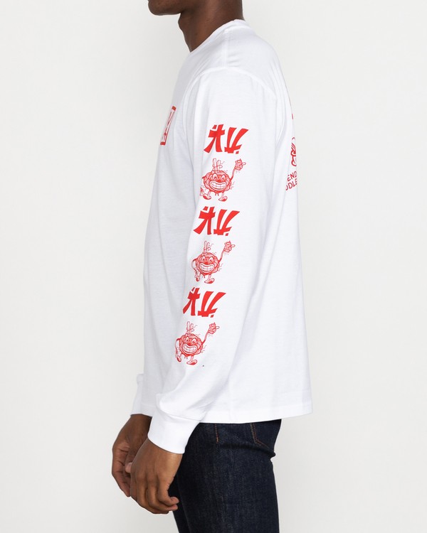 1 Roberto Rodriguez Redondo Send Noodles - T-Shirt für Männer Weiss U1LSRLRVF0 RVCA