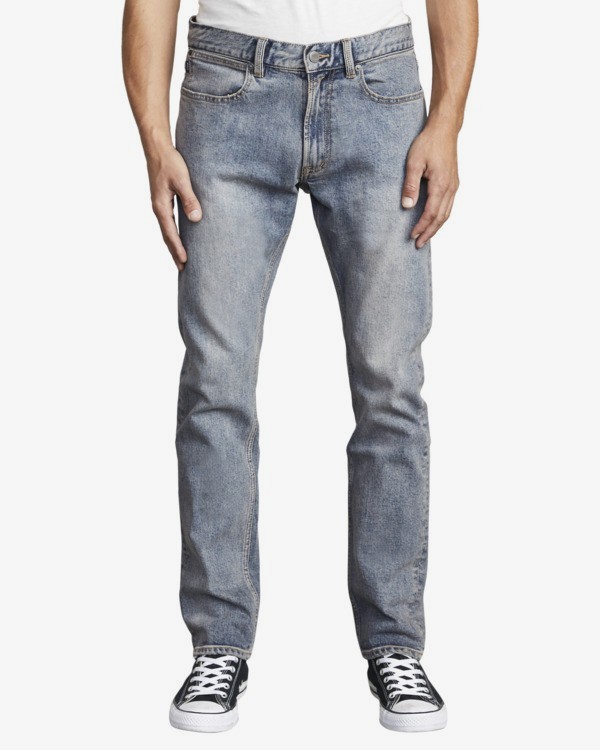 0 Daggers - Jean Slim pour Homme Bleu U1PNRKRVF0 RVCA