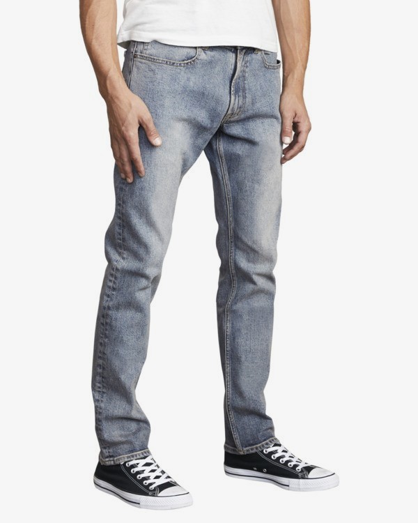 4 Daggers - Jean Slim pour Homme Bleu U1PNRKRVF0 RVCA