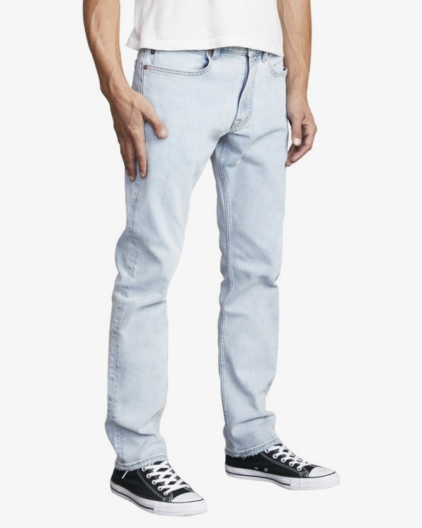 3 Daggers - Jean Slim pour Homme Bleu U1PNRKRVF0 RVCA