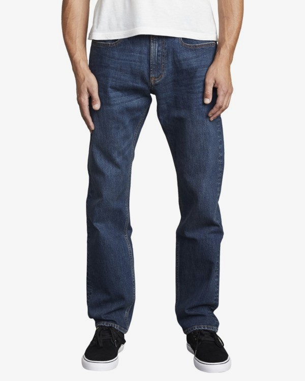 2 Weekend - Jean Straight fit pour Homme Bleu U1PNRLRVF0 RVCA