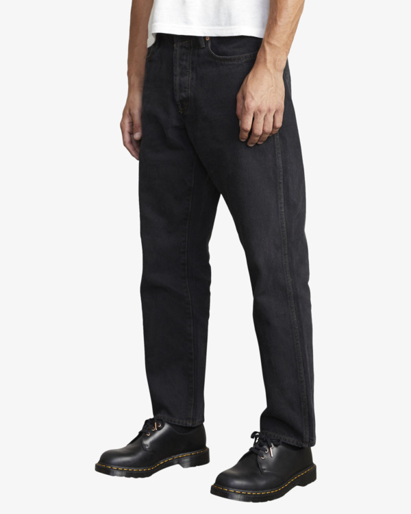 8 New Dawn - Jean Straight fit pour Homme Noir U1PNRMRVF0 RVCA