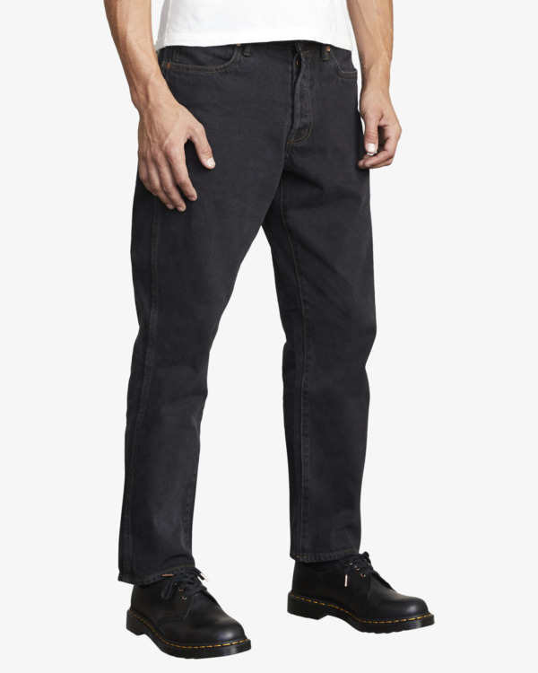 9 New Dawn - Jean Straight fit pour Homme Noir U1PNRMRVF0 RVCA