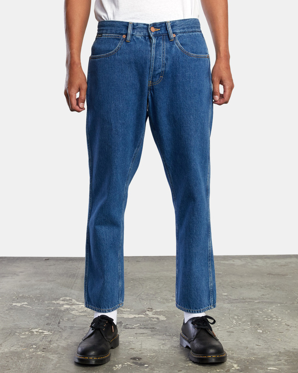 0 New Dawn - Vaqueros de corte recto para Hombre Azul U1PNRMRVF0 RVCA