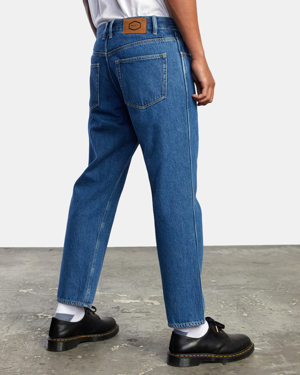 4 New Dawn - Vaqueros de corte recto para Hombre Azul U1PNRMRVF0 RVCA