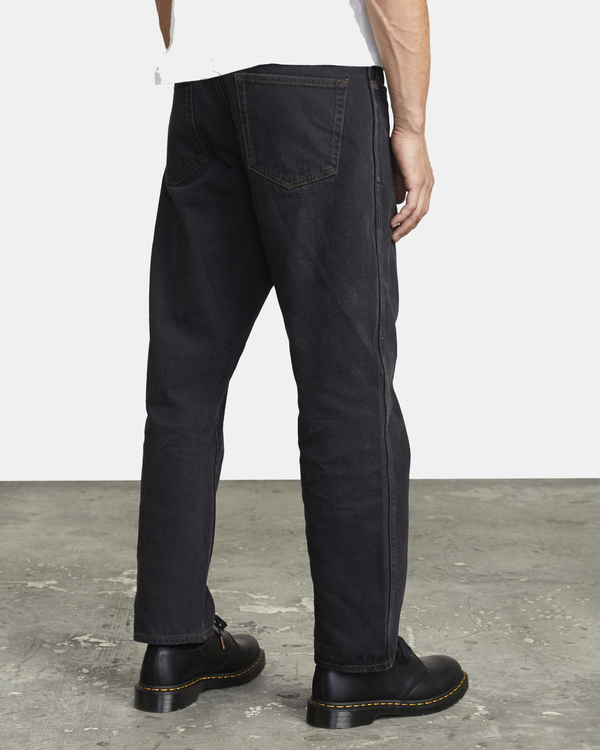 10 New Dawn - Jean Straight fit pour Homme Noir U1PNRMRVF0 RVCA